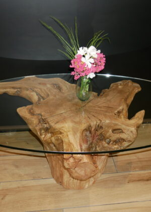 Table basse ronde