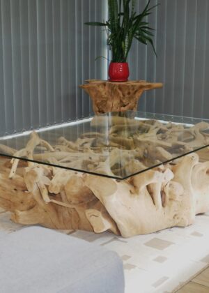 Table basse rectangulaire