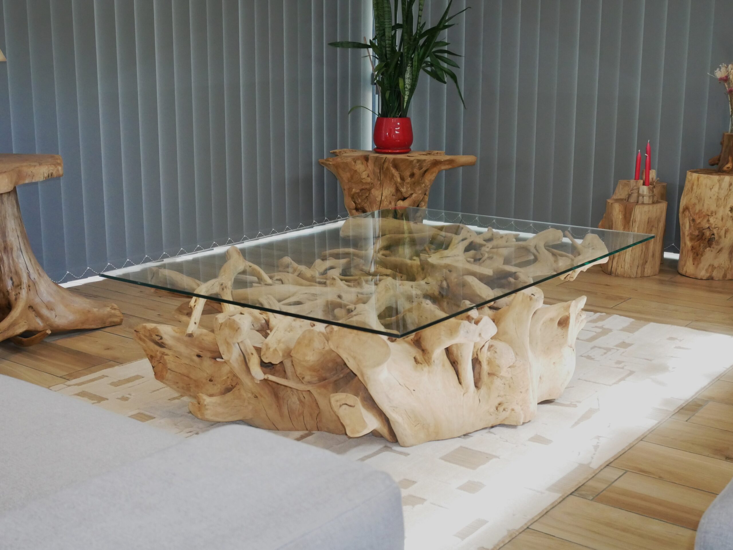Table basse rectangulaire
