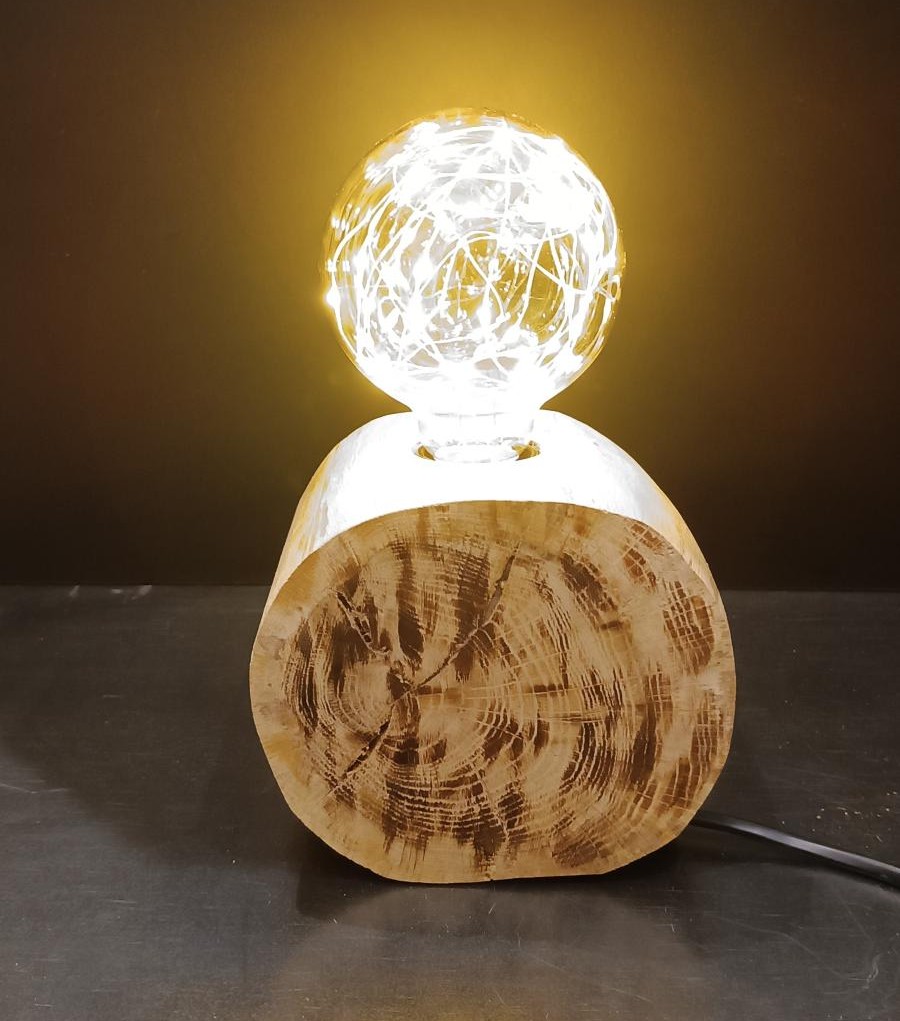 Lampe rondin N°2