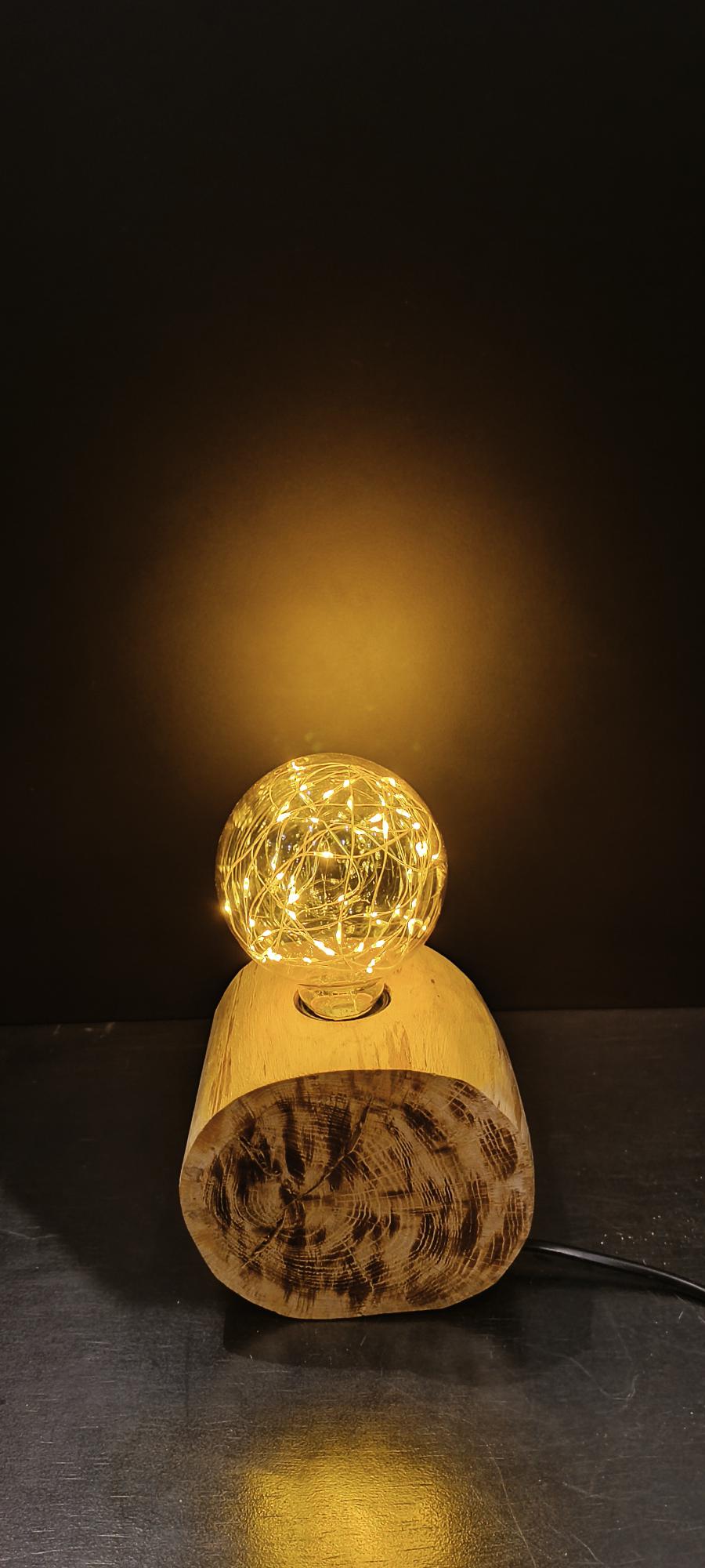 Lampe rondin N°2 – Image 3