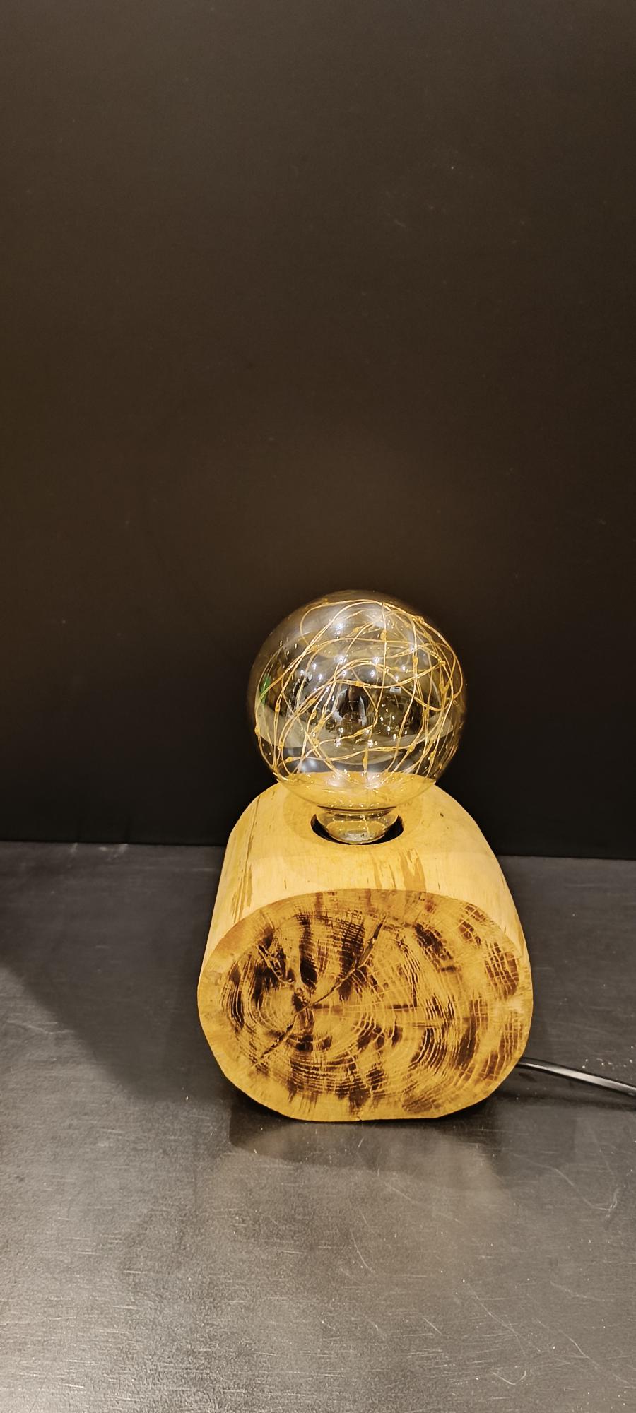 Lampe rondin N°2 – Image 4