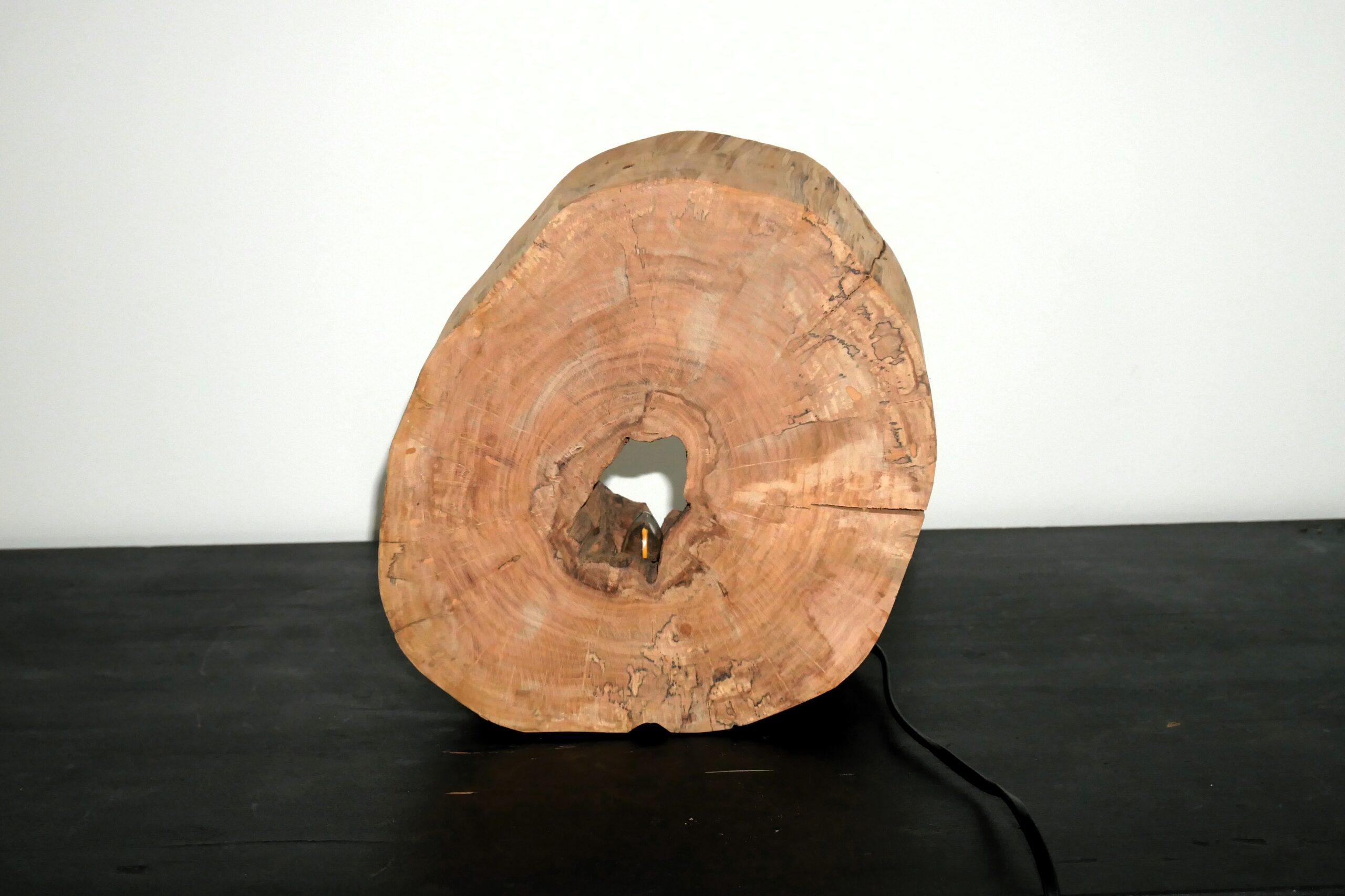 Lampe tranche de pommier – Image 5